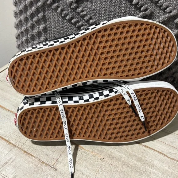 Van’s SK8-Hi Reissue Tigercheck Shoes-Sz 12 - Picture 5 of 7